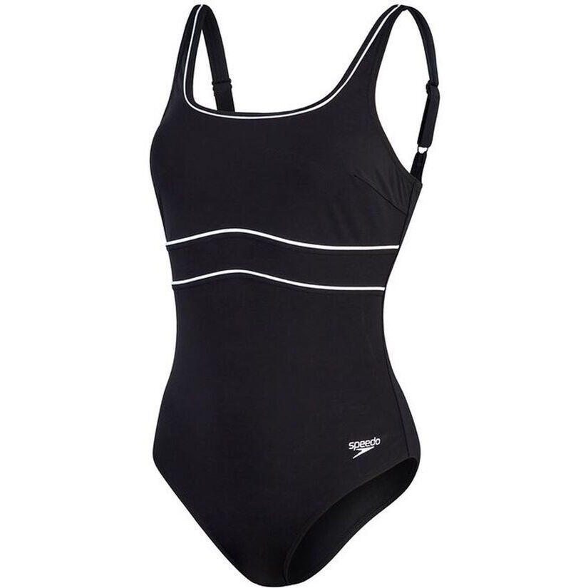 Speedo Shaping ContourEclipse Swimsuit - Black/White