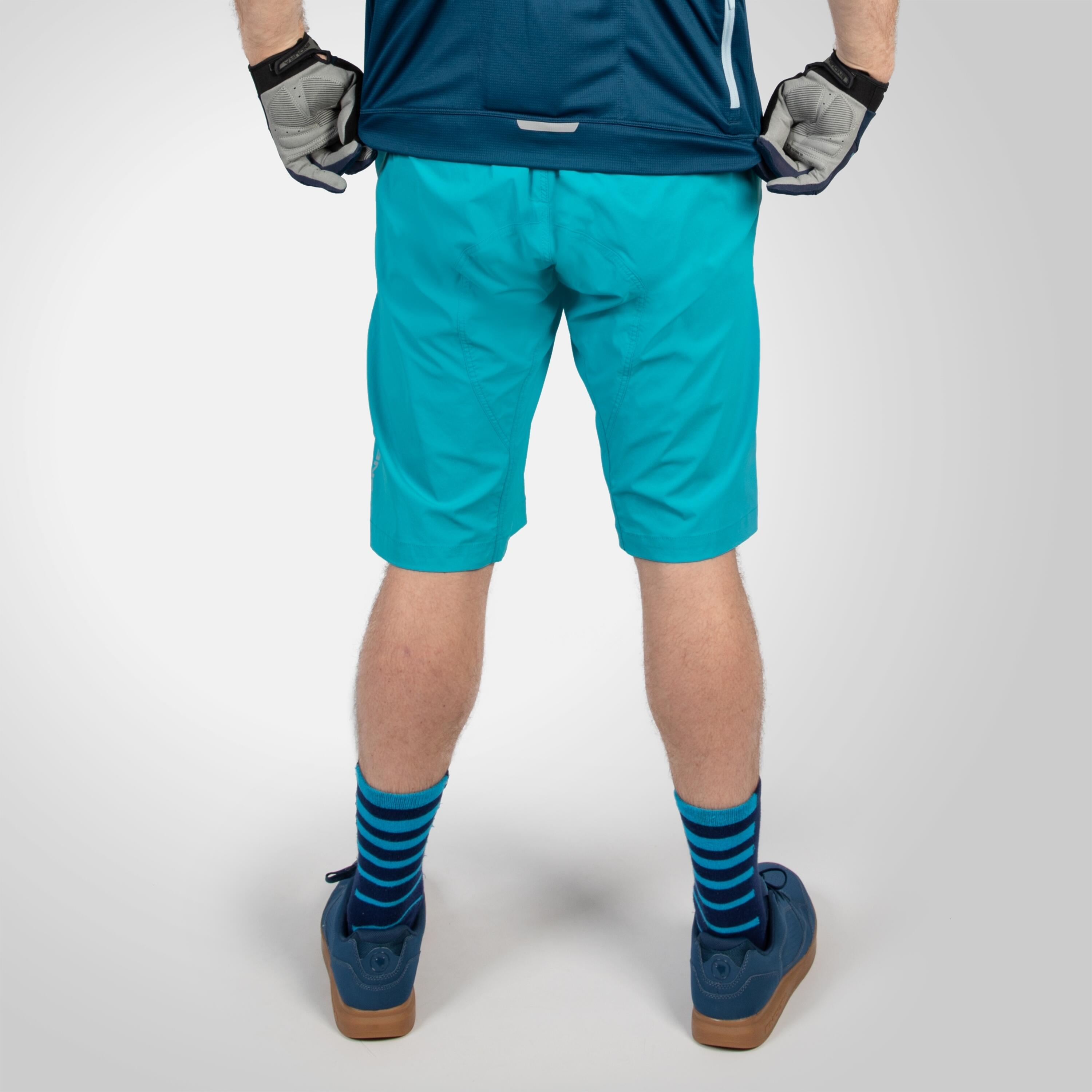 Short Endura Hummvee Lite avec sous-short Bleu 4/4