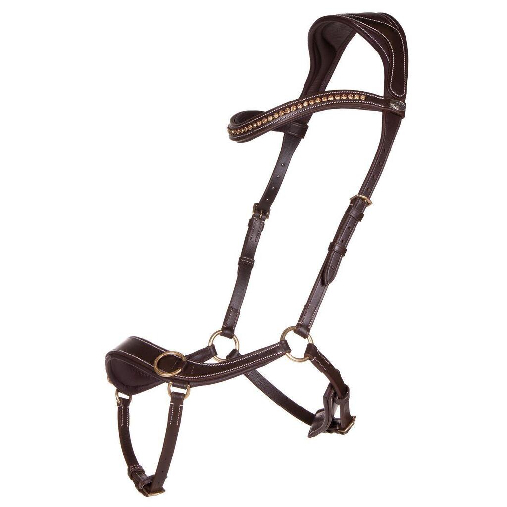 Anatomical bitless bridles QHP