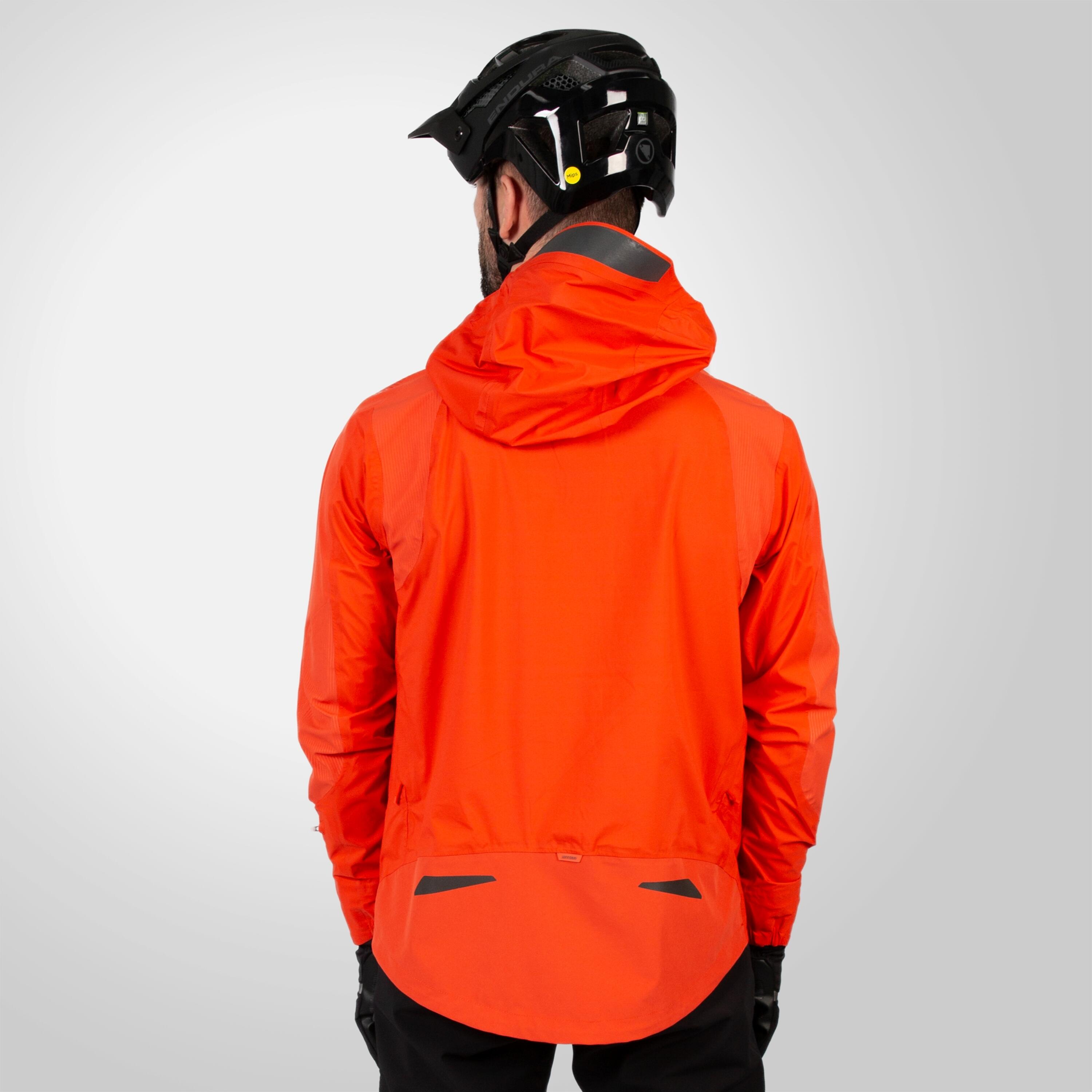Veste Imperméable Endura MT500 II Paprika Orange 4/5