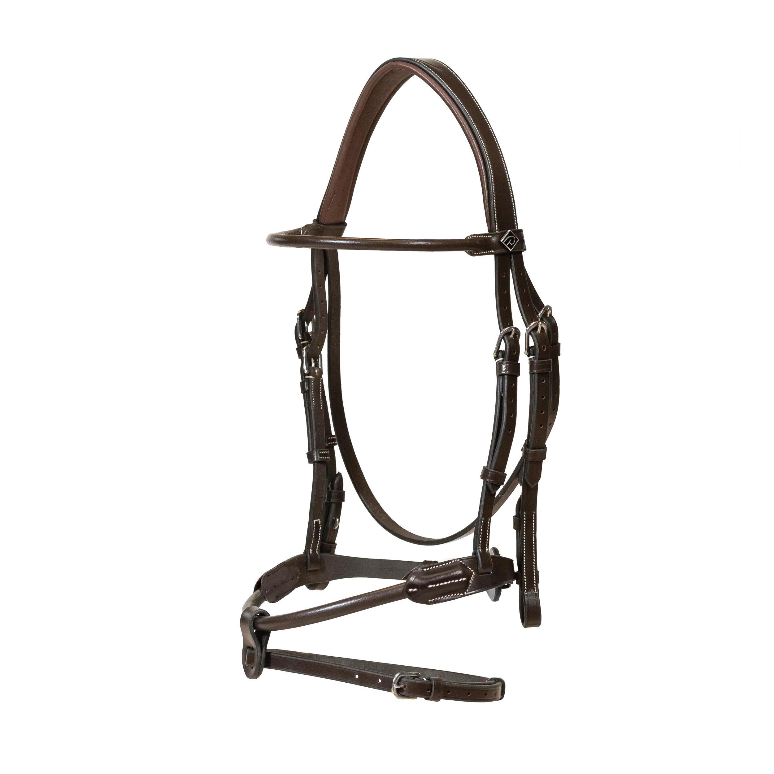 Dy'on anatomic round leather riding bridles