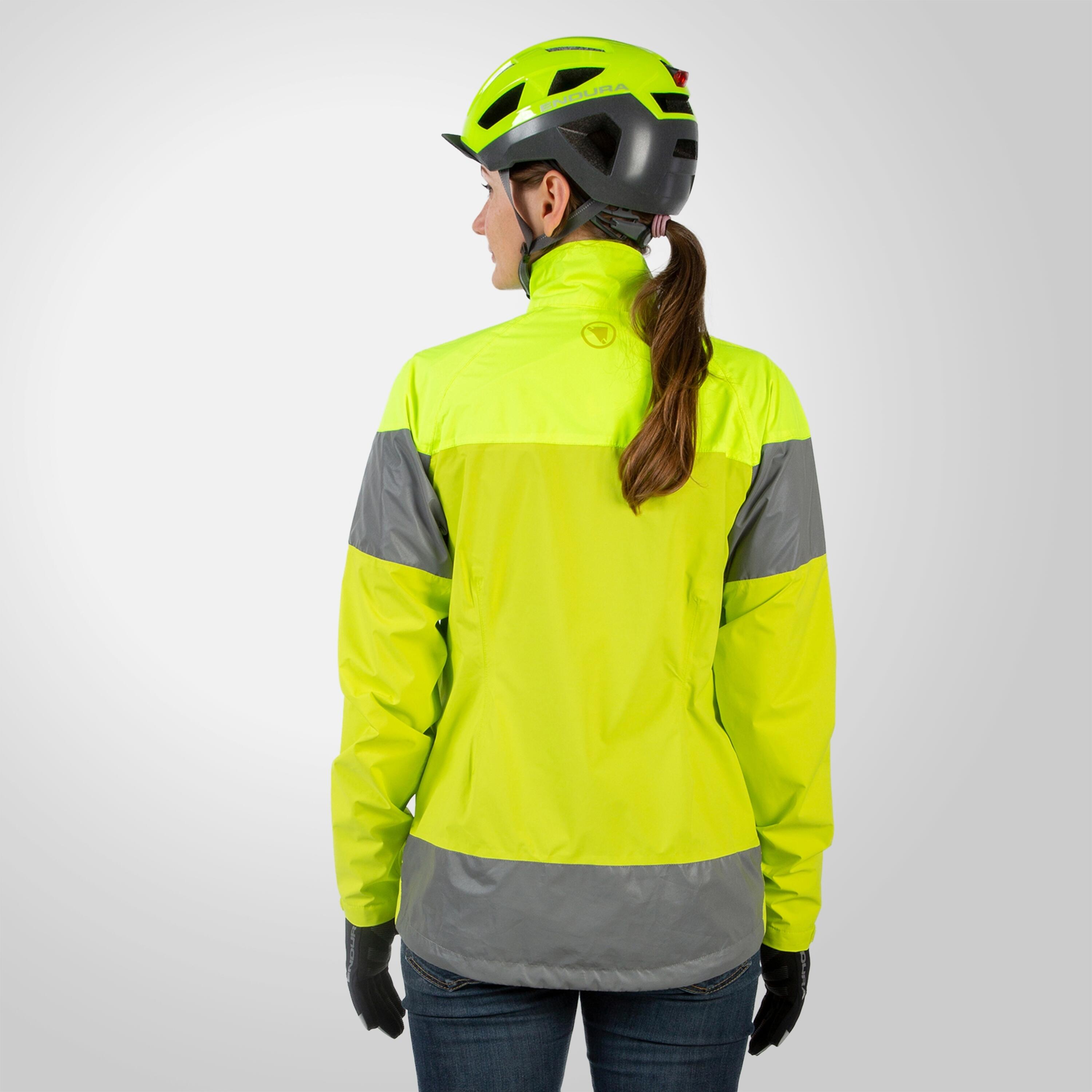 Endura Damen Urban Luminite Jacke II neon-gelb Größe XS 4/4