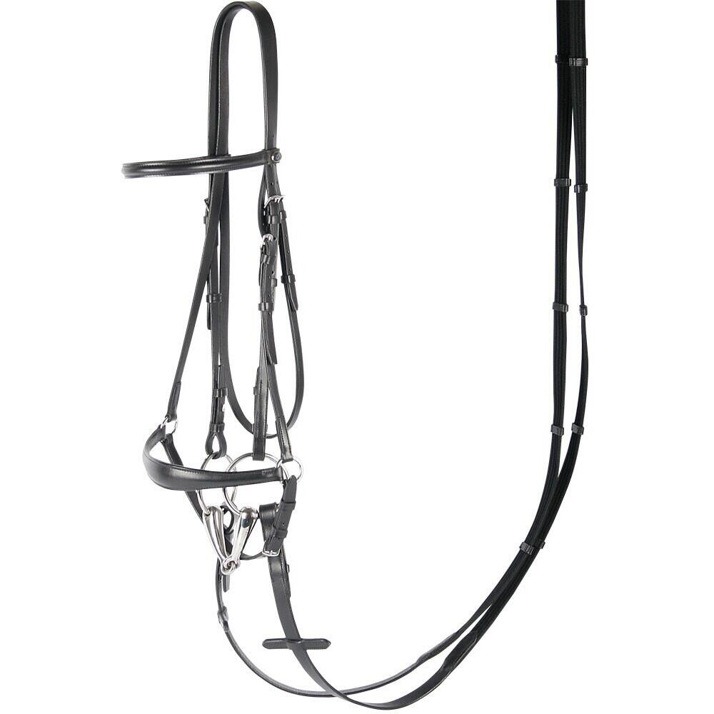 HARRYS HORSE Hoofdstel met lage neusriem  Harry's Horse Bronze