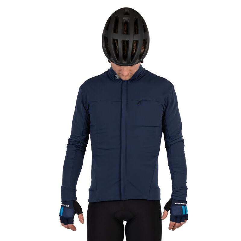 Endura Roubaix Xtract Long Sleeve Jersey Navy