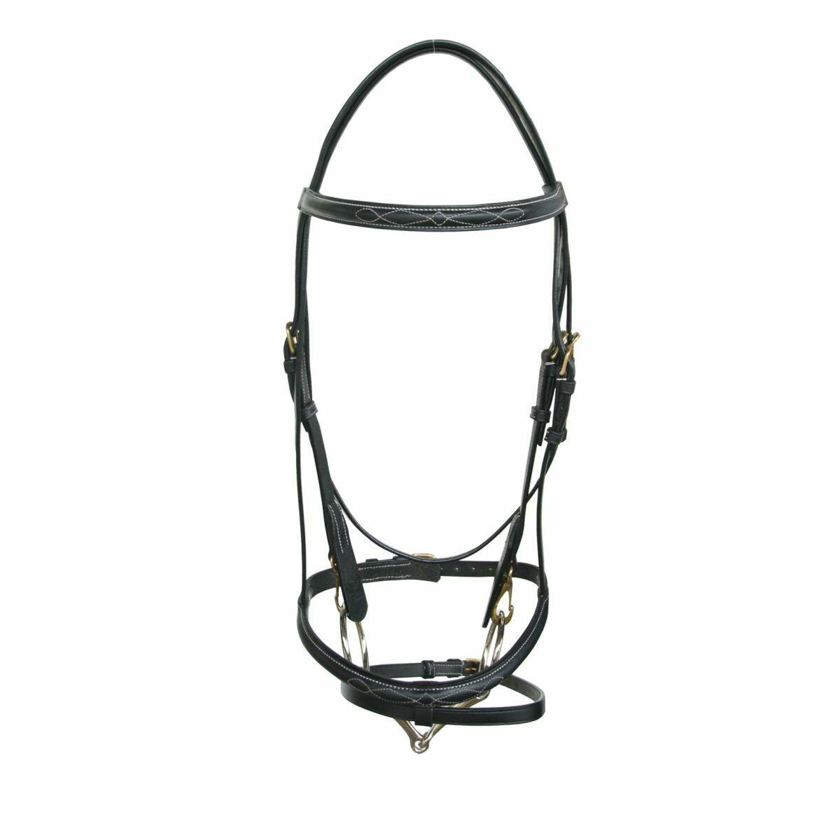 Snaffle bridles stainless steel Daslö