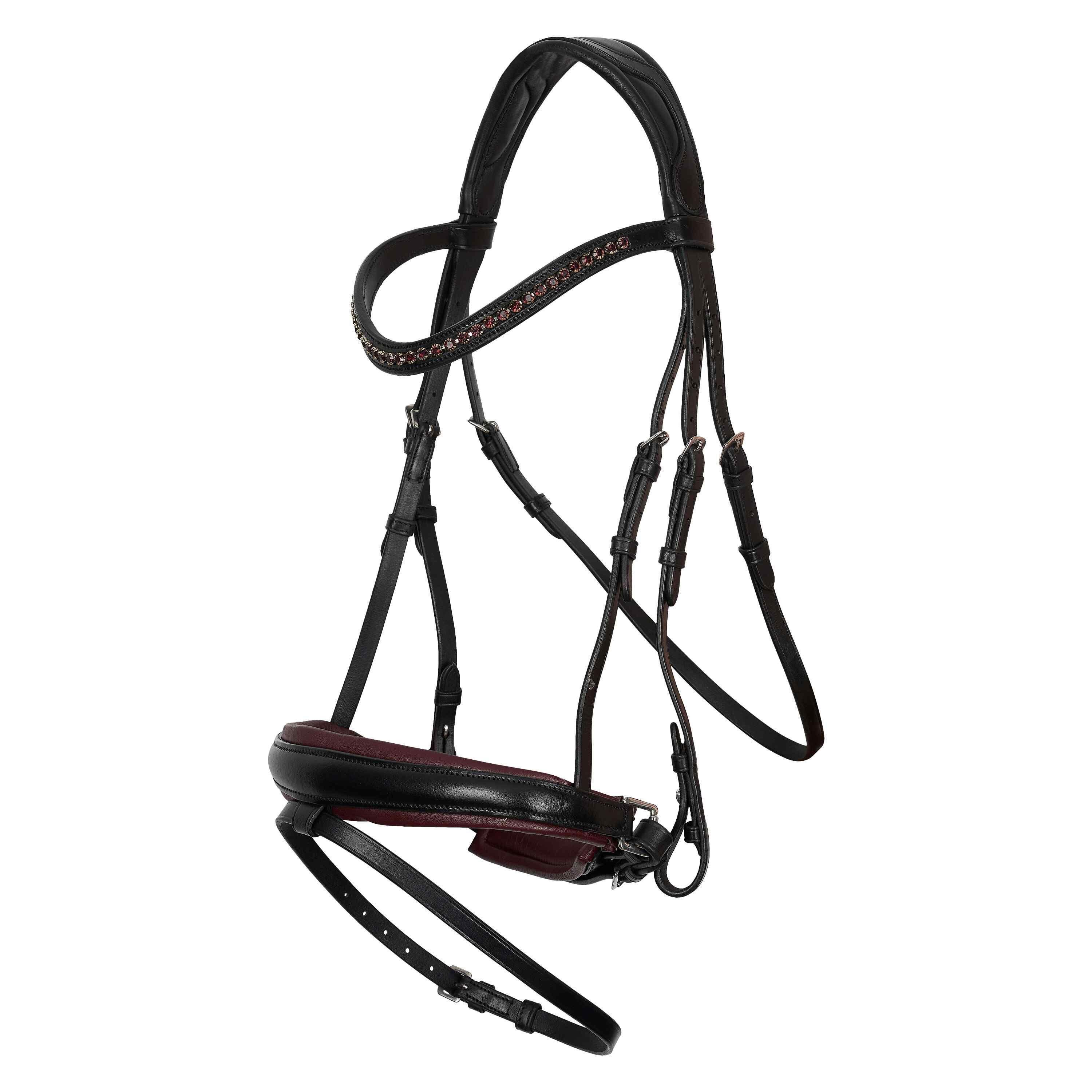 Imperial Riding Fria English-combined snaffle bridle