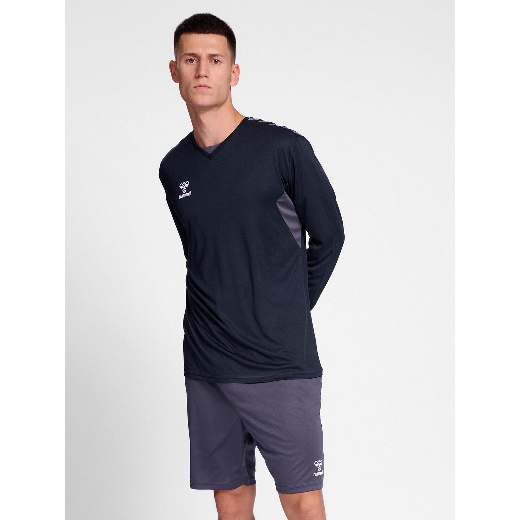 Hummel - Enfiler Sweat-shirt Hmlauthentic Homme Hummel - T-shirt Manches Courtes - Noir - 42 M/l - Decathlon