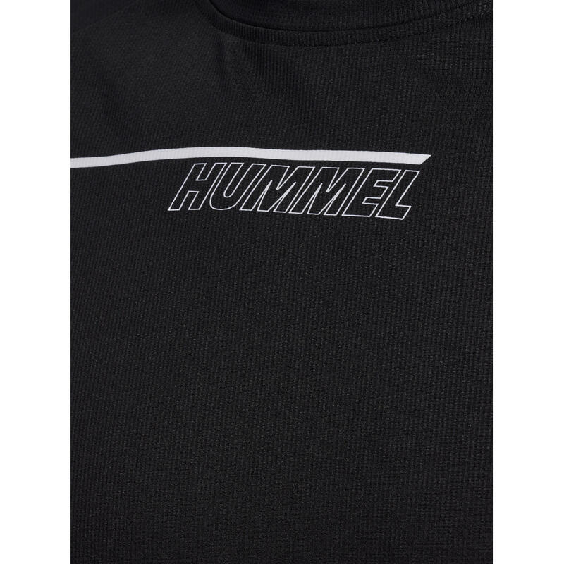 T-Shirt Hmlcourt Padel Homme Respirant Design Léger Absorbant L'humidité Hummel