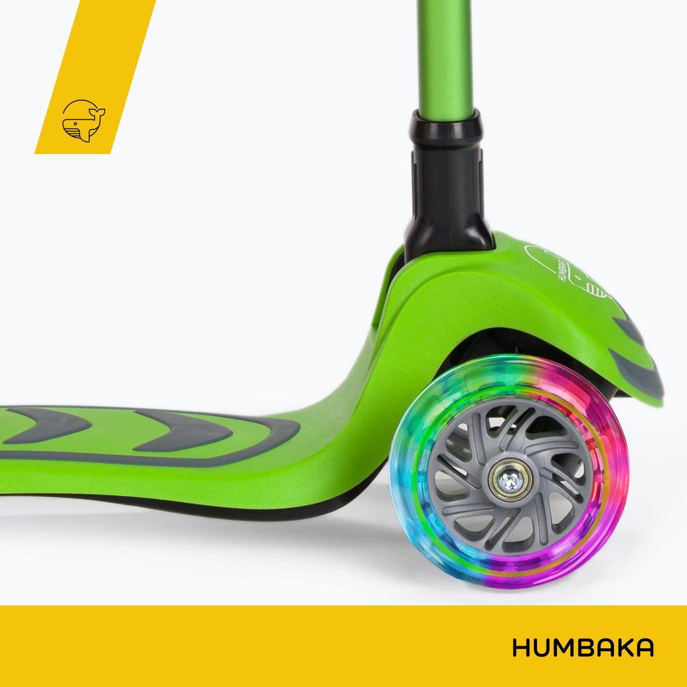 Scooter infantil de três rodas HUMBAKA Mini T 3/7