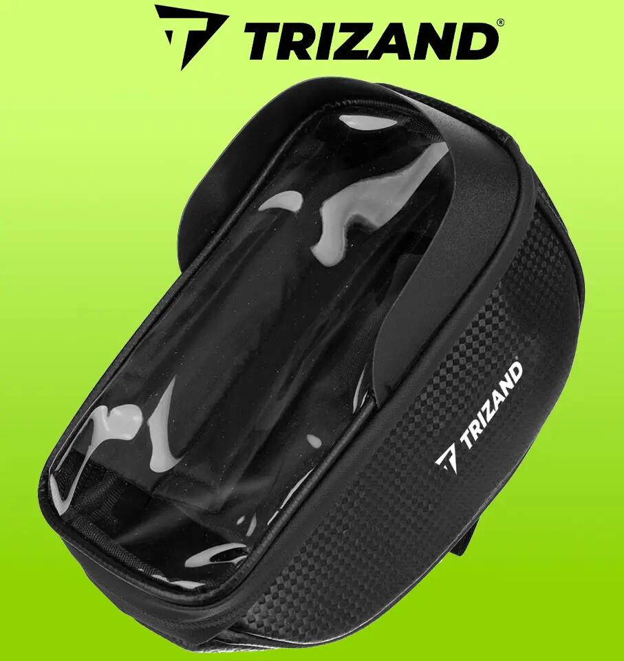 Sacoche guidon avec support téléphone - 2,5L - Vélo noire 2/7