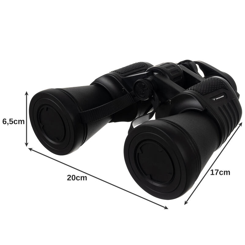 Lornetka  10x50 Turystyczna Zoom + Etui Szklana Optyka TRIZAND