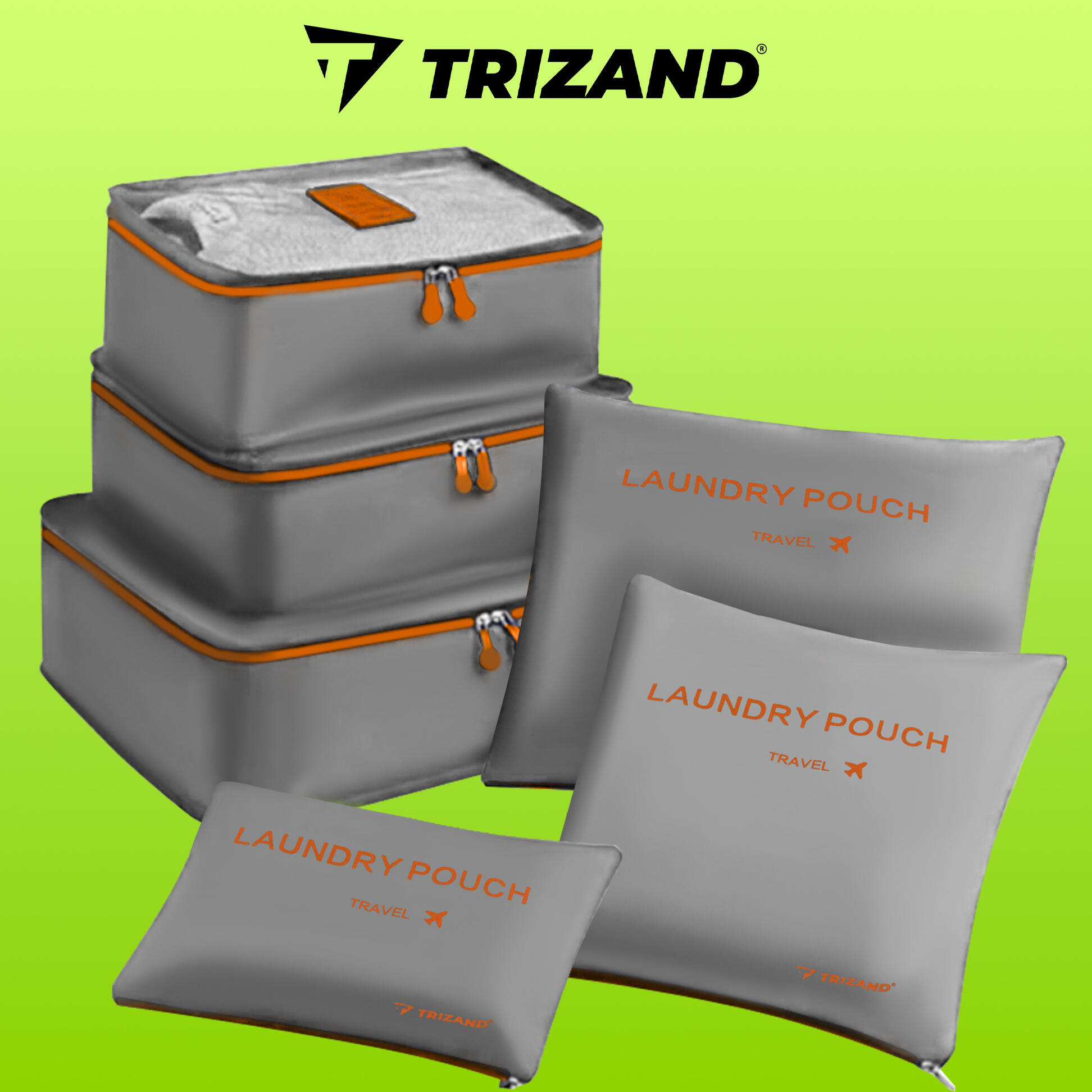 Organizer Podróżny do Walizki Torby Etui Zestaw Torba x 6 na Ubrania Buty 3/7