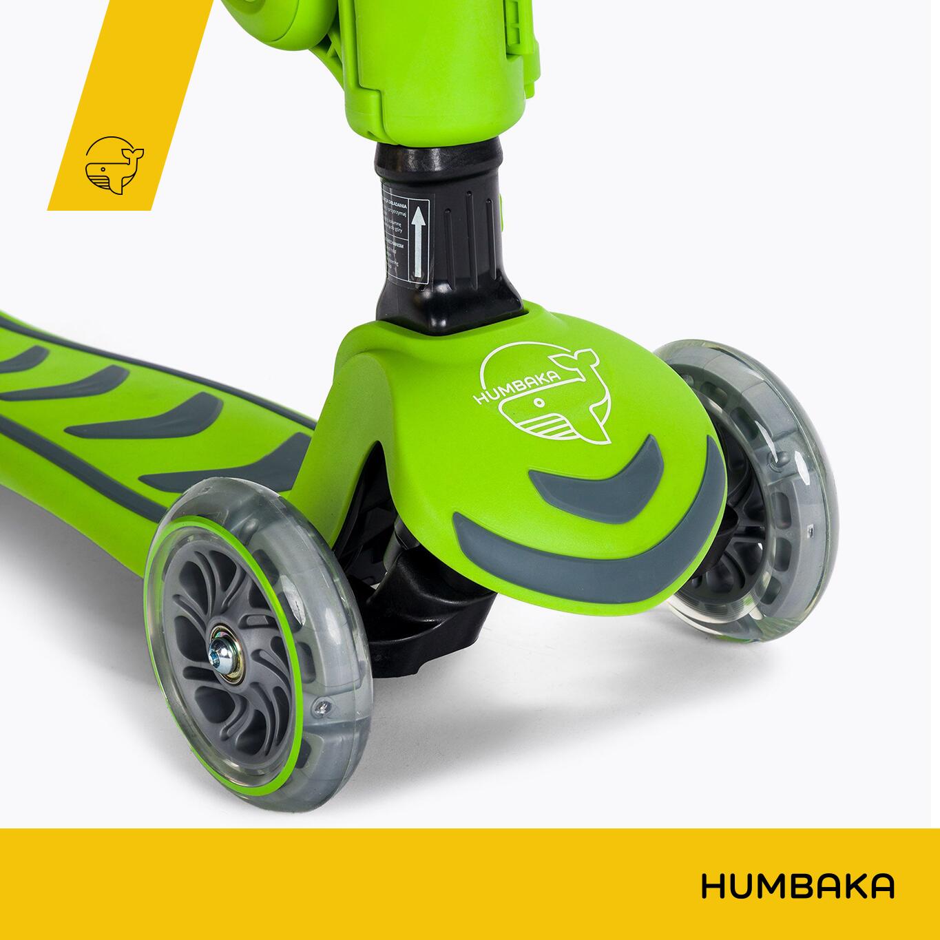 Scooter infantil de três rodas HUMBAKA Mini Y 3/7