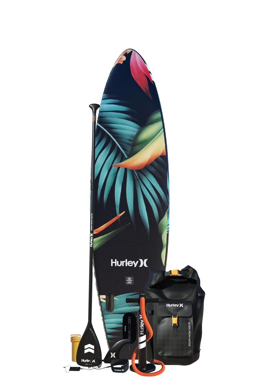 HURLEY Hurley Phantomtour PARADISE 10'6 Inflatable Paddle Board Package