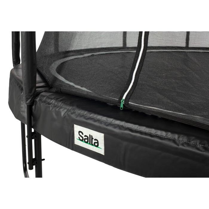 10ft Salta Premium Black Edition Round Trampoline with Enclosoure 5/7