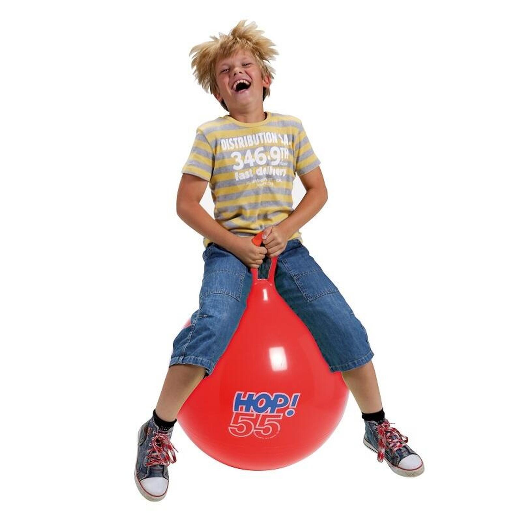 Gymnic Ballon sauteur « HOP », ø 55 cm, rouge