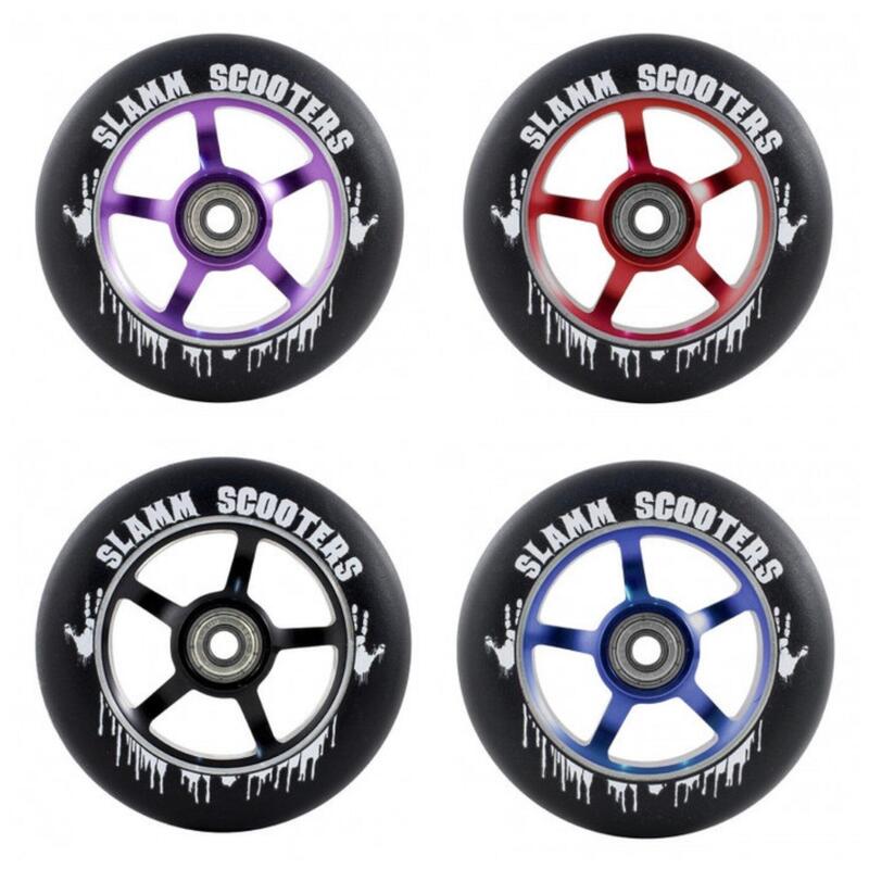 Slamm Scooters Paire de roues à noyau en aluminium 2 pièces                      3 modèles disponibles 5995€    SLAMM SCOOTERS Slamm Scooters Paire de roues à noyau en aluminium 2 piècesVendu exclusivement en ligne   