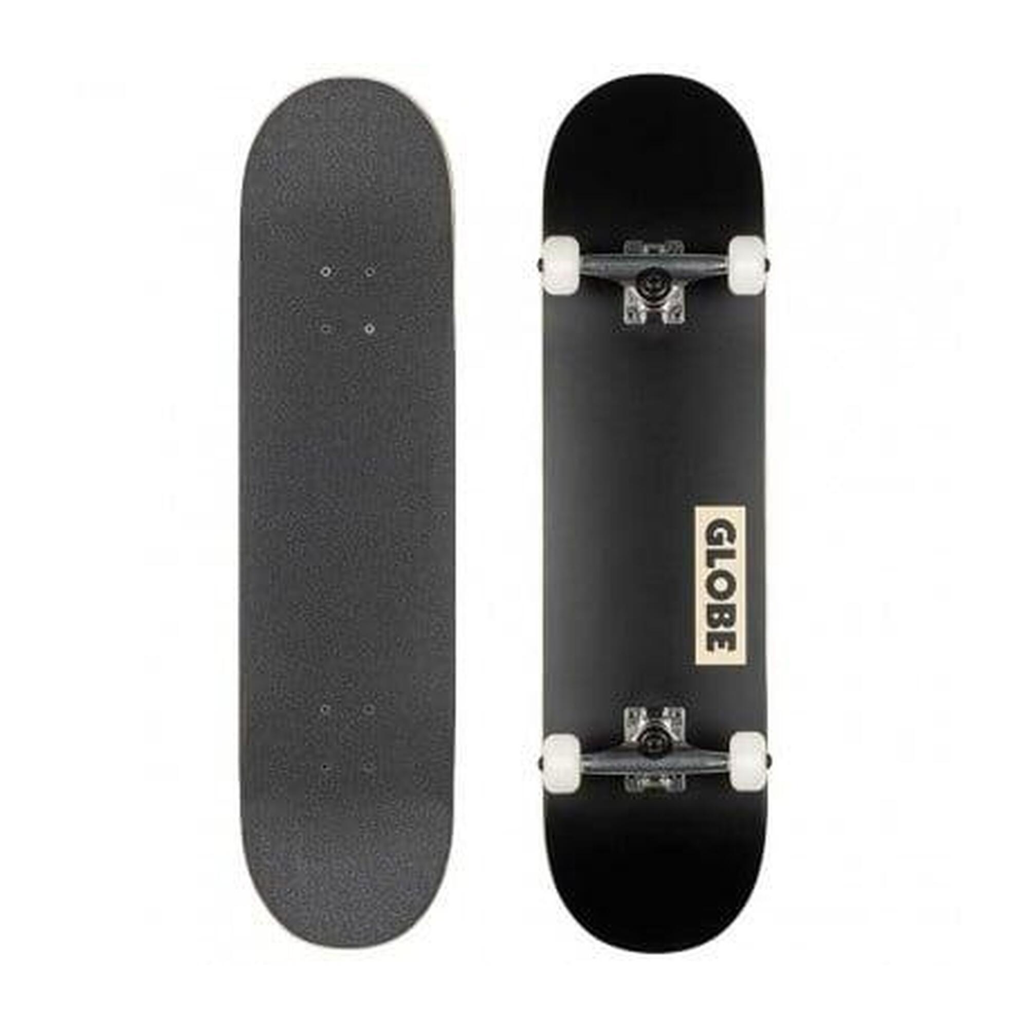 Globe Goodstock Skateboard Black 8.125"