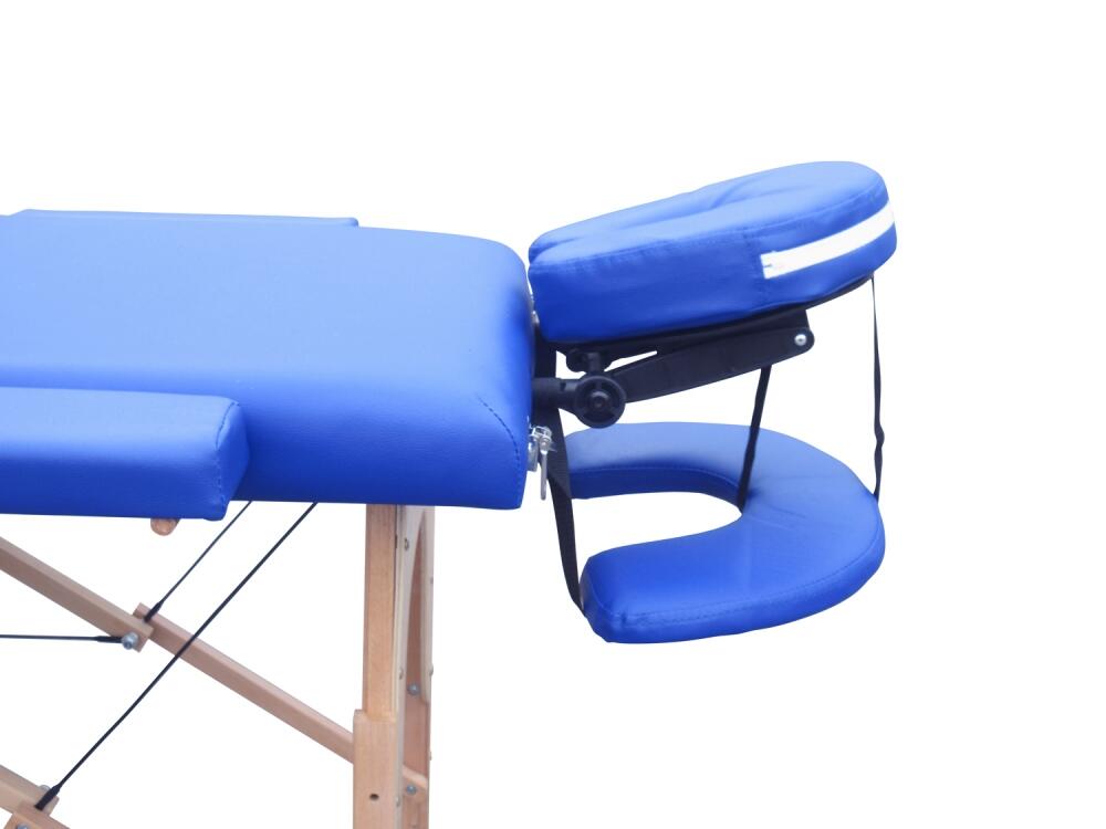 Professionele massagetafel 3 zones, draagbare houten massagetafel 4/7