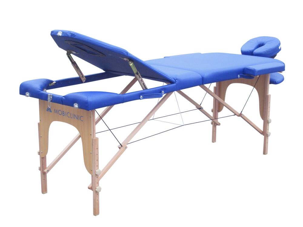Professionele massagetafel 3 zones, draagbare houten massagetafel 3/7