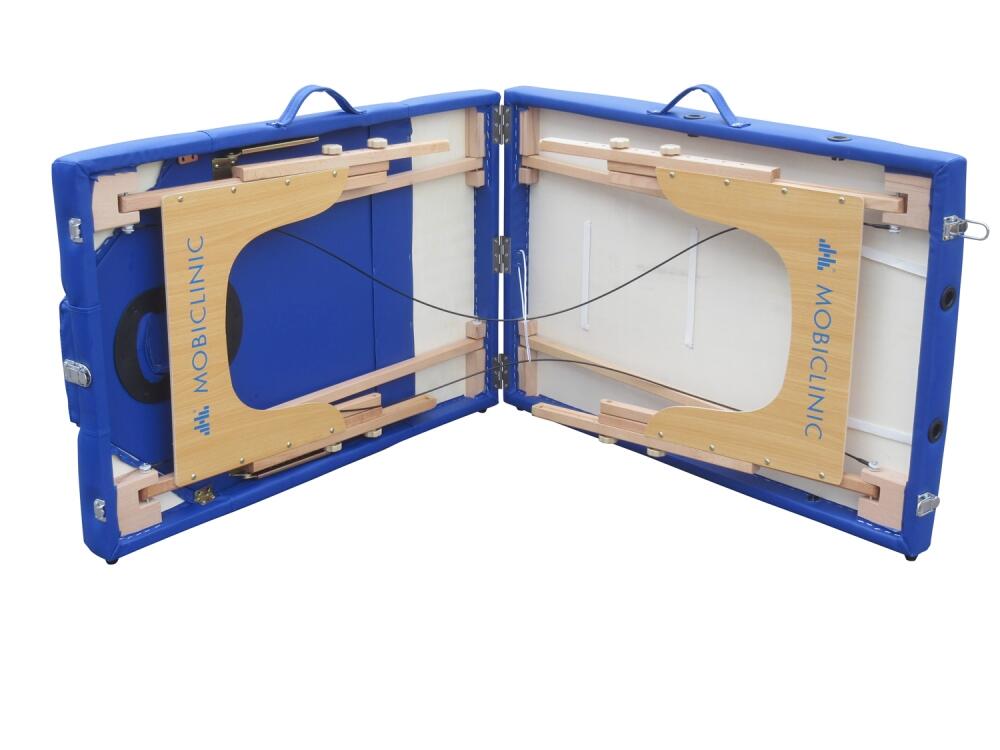 Professionele massagetafel 3 zones, draagbare houten massagetafel 7/7
