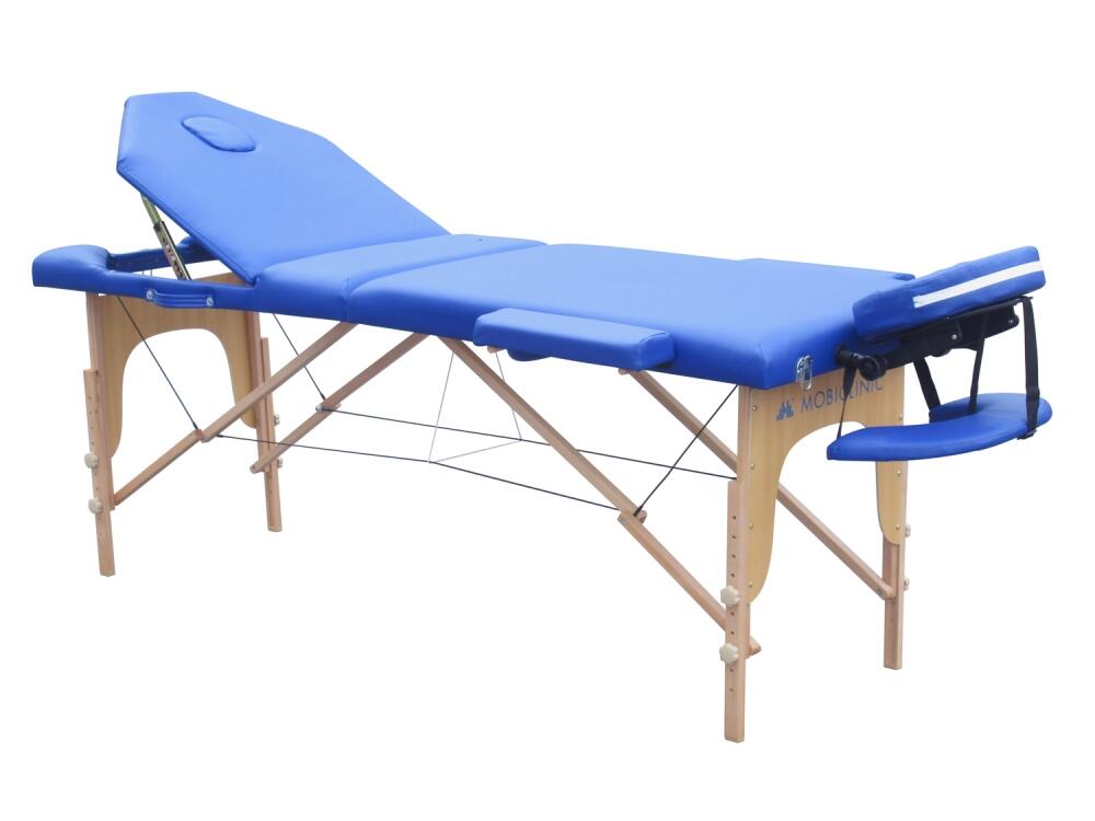 Professionele massagetafel 3 zones, draagbare houten massagetafel 2/7