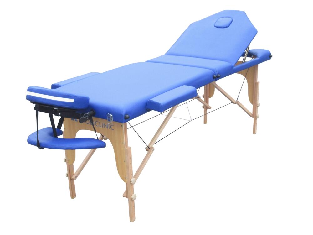 Professionele massagetafel 3 zones, draagbare houten massagetafel 5/7