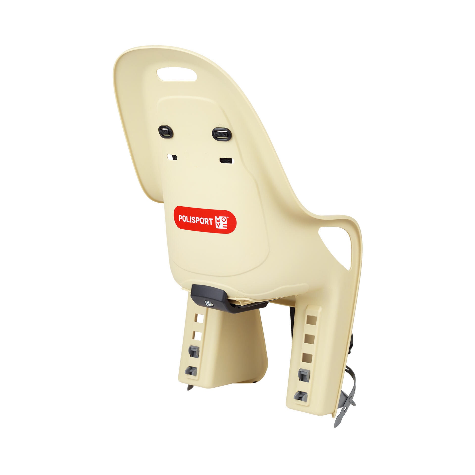 Silla Bicicleta fijácion Trasera Cuadro KOARI Amarillo/Gris 2/8