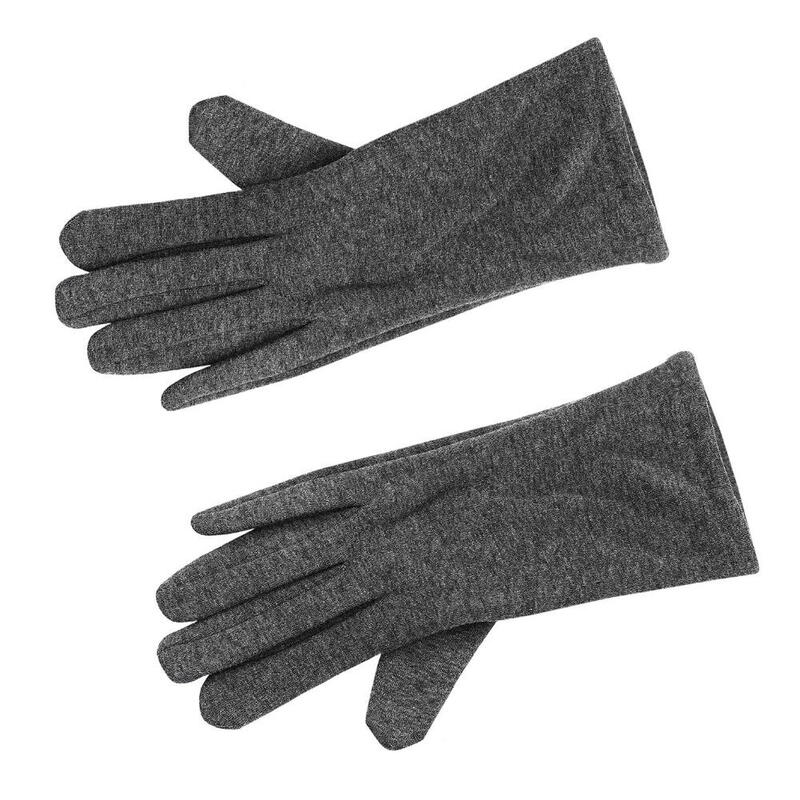 Ciepłe Rękawiczki Damskie 2w1 Dotykowe do Telefon Ocieplane Zimowe