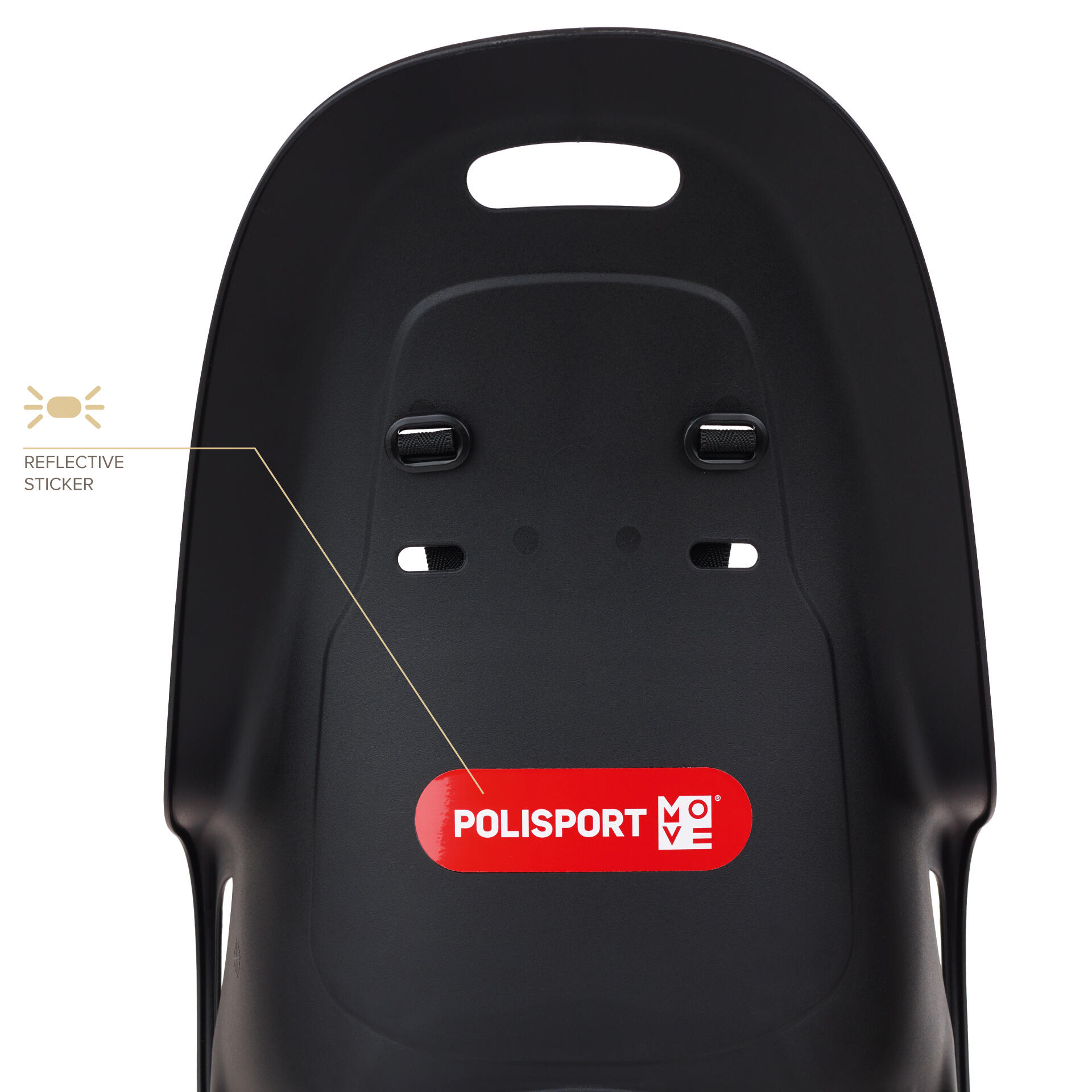Silla Bicicleta fijácion Trasera Cuadro KOARI Negro/Gris 6/8