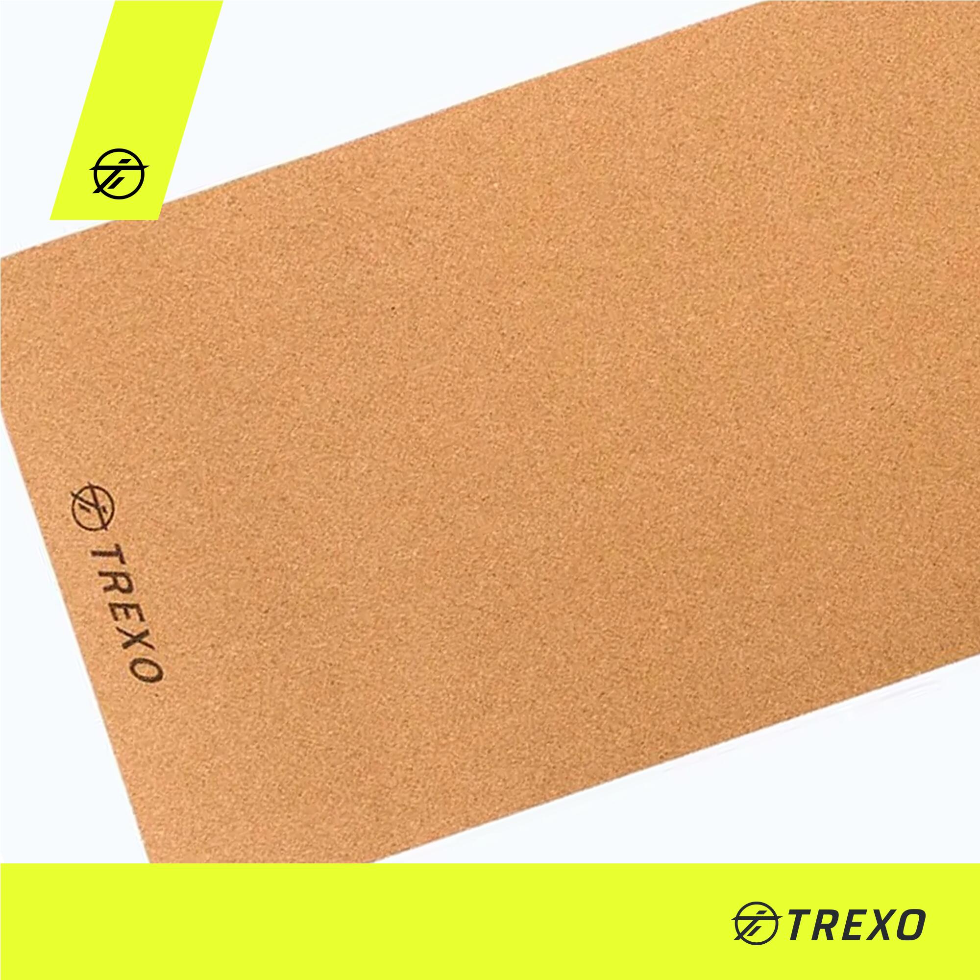 Tapete de ioga TREXO Cork TPE 7/7