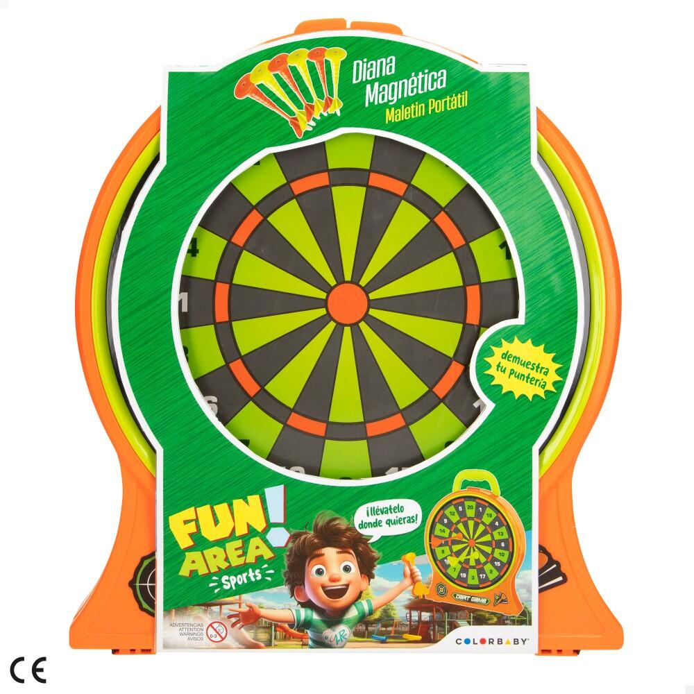 Eurowebbiz Jeu De Fléchettes Magnétique à Boire – Cible Apéro 25x25 Cm – 6 Capsules – Gages Et Défis – Pour Soirées Entre Amis