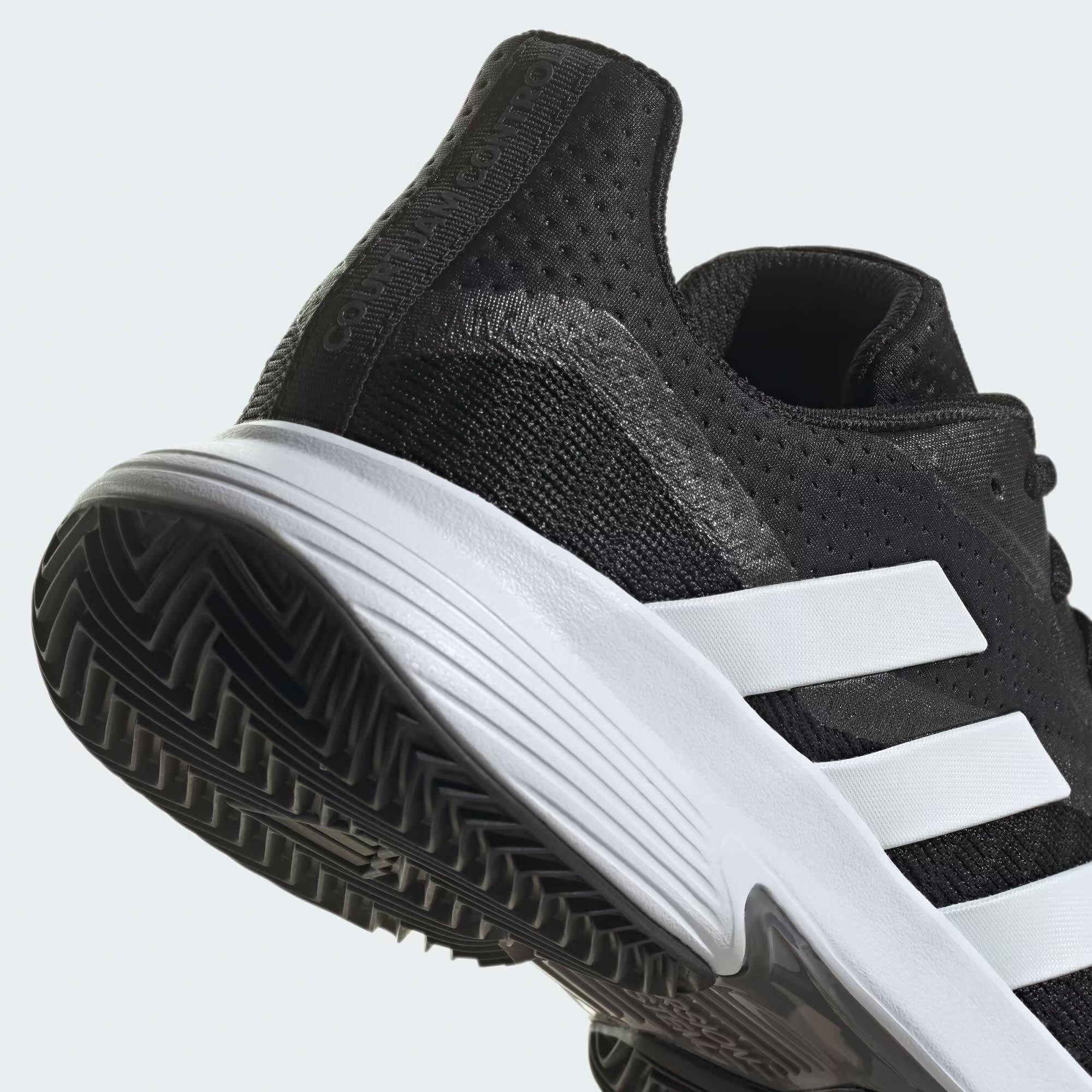 Scarpe Adidas Courtjam Control Clay Id1539 Nere 7/7