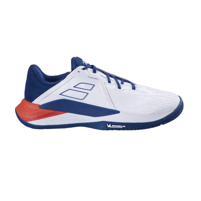 Zapatillas Babolat Propulse Fury 3 Blanco Azul Rojo -  - 40