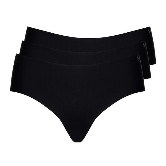 Panty Femmes Paquet de 3 Stretch-UA PURE STRETCH NO SHOW HIPSTER-SOLID 3PK