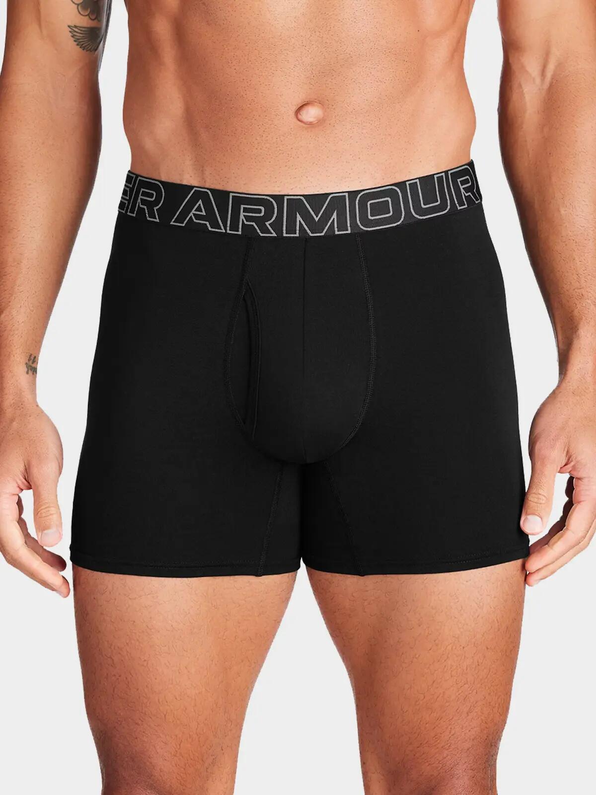 Boxer Hommes Paquet de 3 Conforme à la silhouette-UA PERFORMANCE COTTON - SOLID 3/5