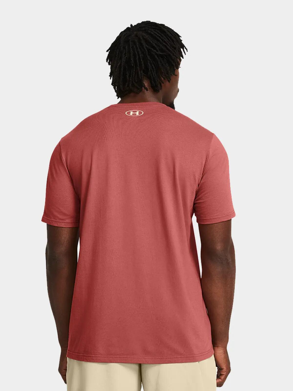 Maglia a maniche corte Under armour modello 1382915-611 per unisex 4/6