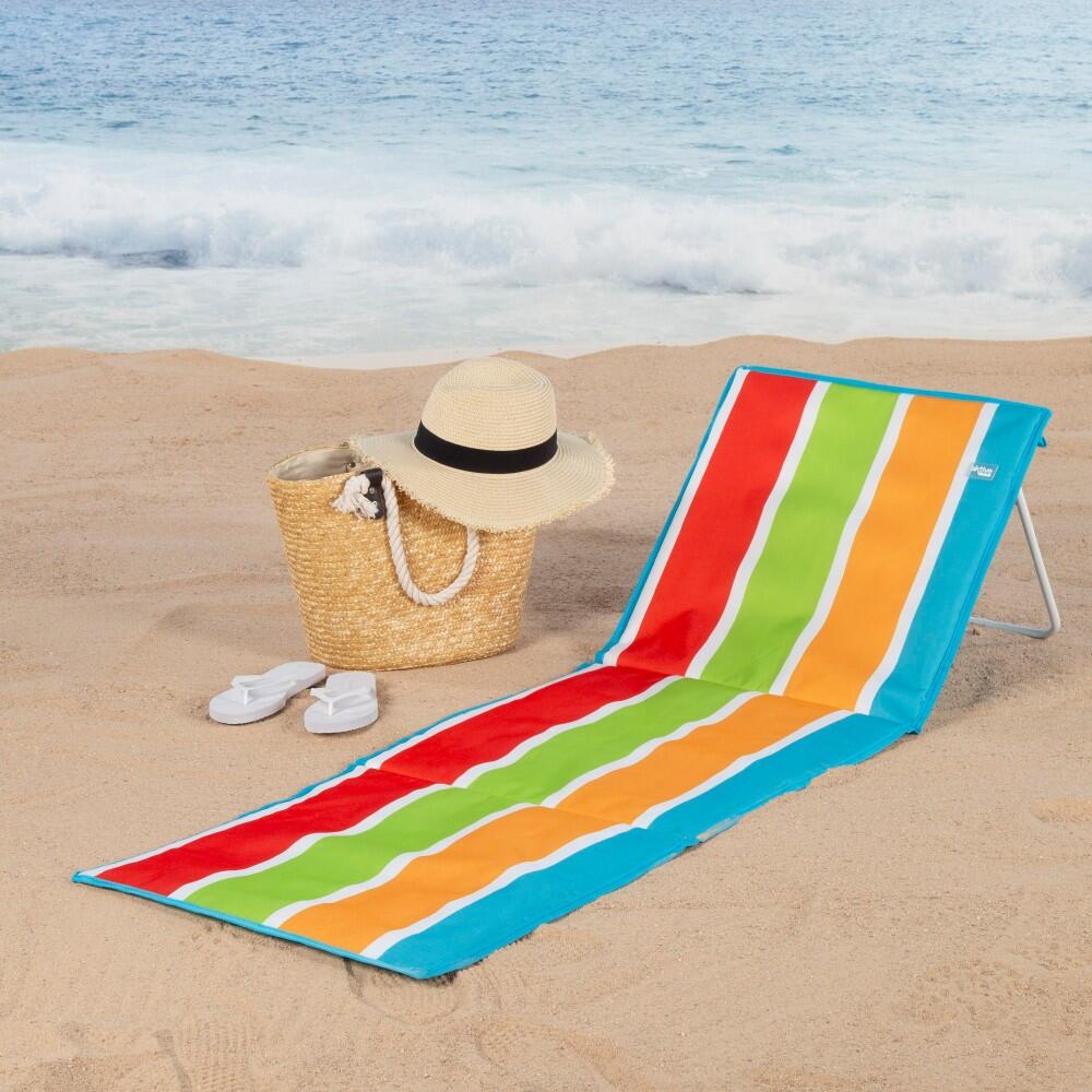 Aktive Tappeto da spiaggia con schienale reclinabile multicolore 2/7