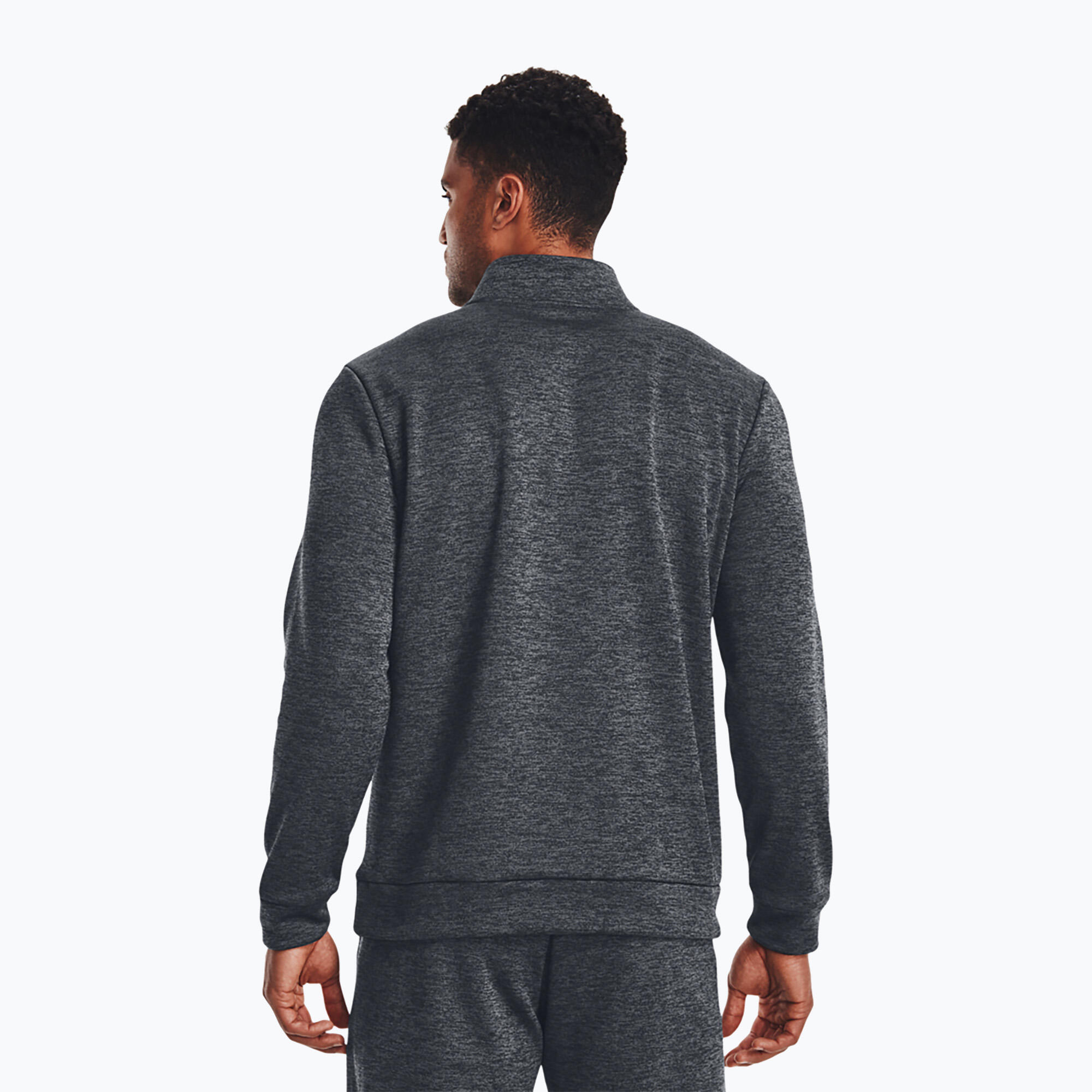 Under Armour Armor Fleece trainingssweatshirt voor heren met 1/4 rits 3/5