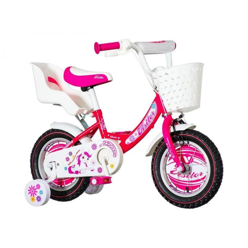 Explorer Pony 12 pónis rózsaszín gyerek kerékpár