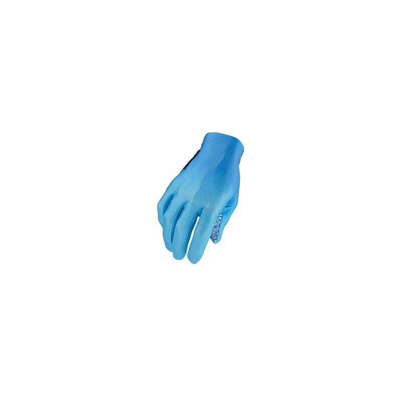 Guantes largos supag azul neon/azul ice  m *