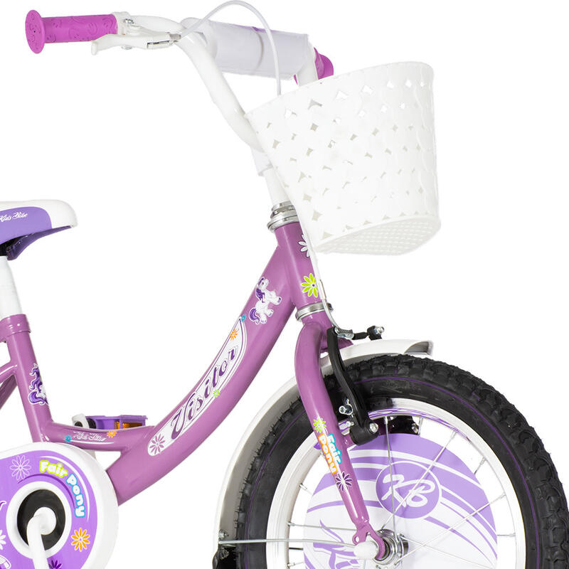 Explorer Pony 16 pónis gyerek kerékpár lila