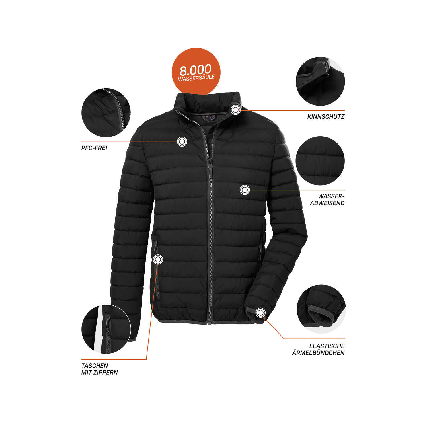 Herren Steppjacke GW 6 7/7