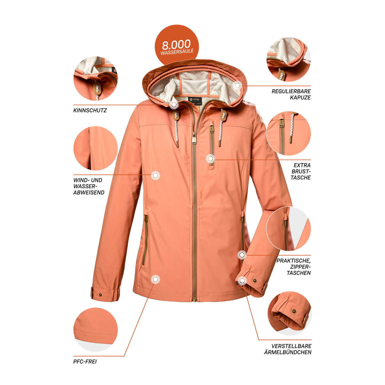 Damen Softshelljacke GS 24 6/7