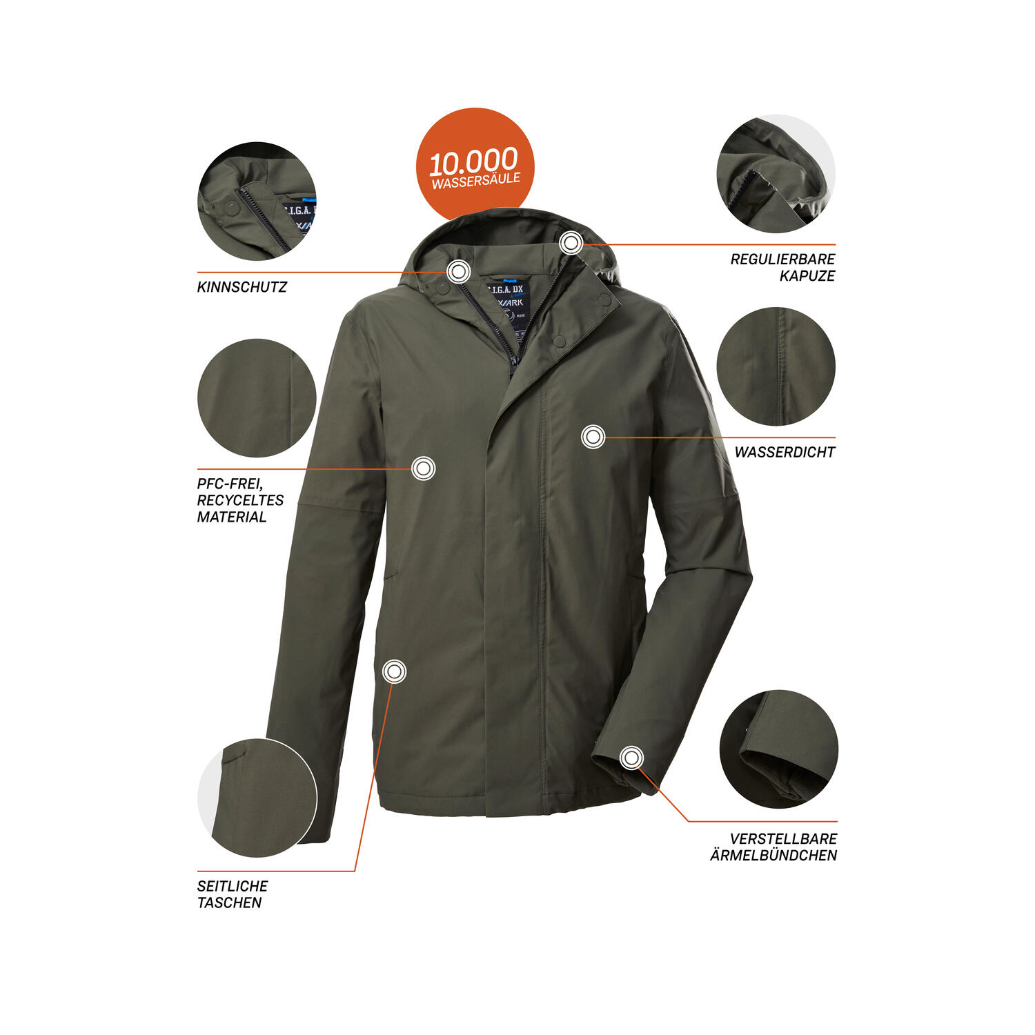Herren Jacke GS 147 MN JCKT 6/6