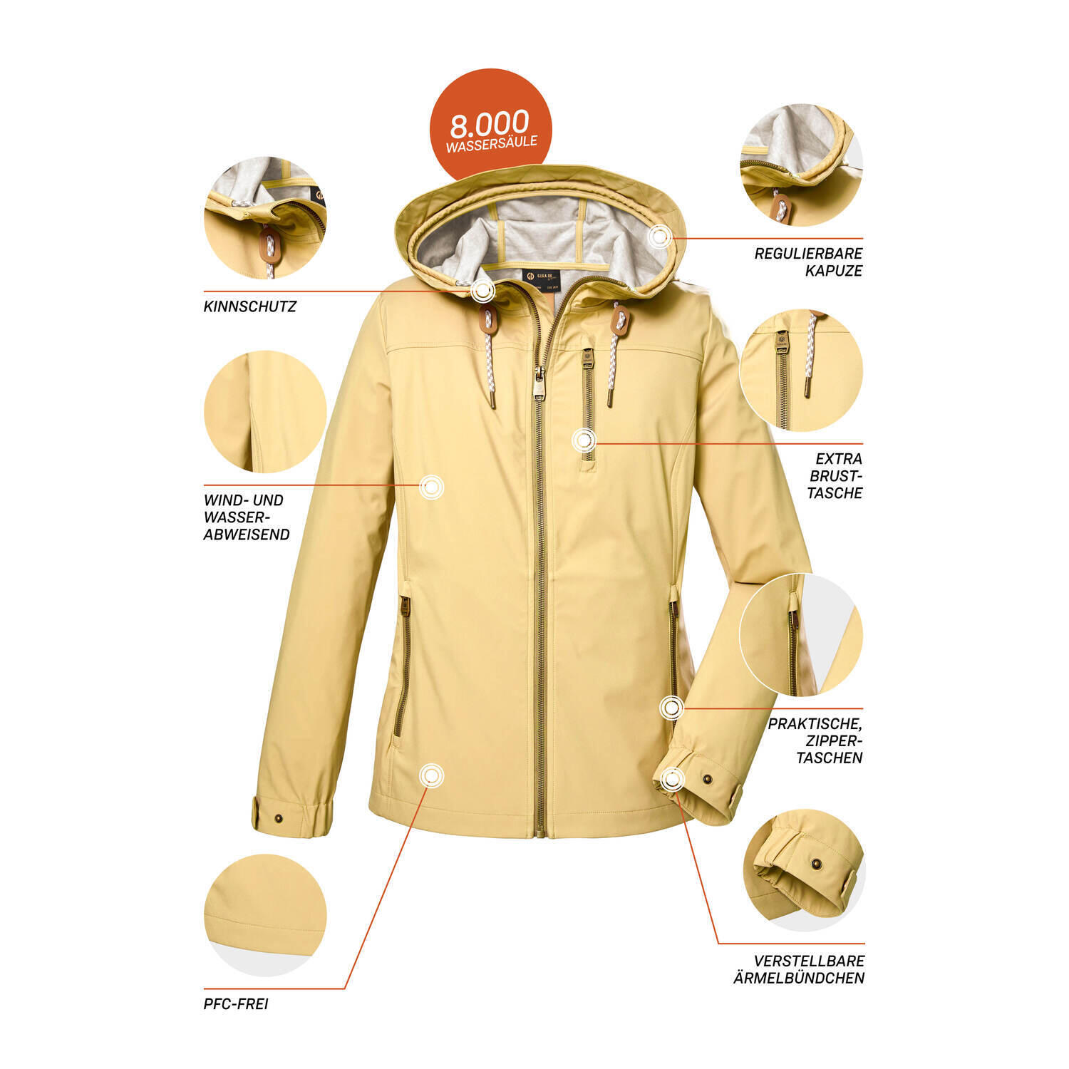 Damen Softshelljacke GS 24 6/7