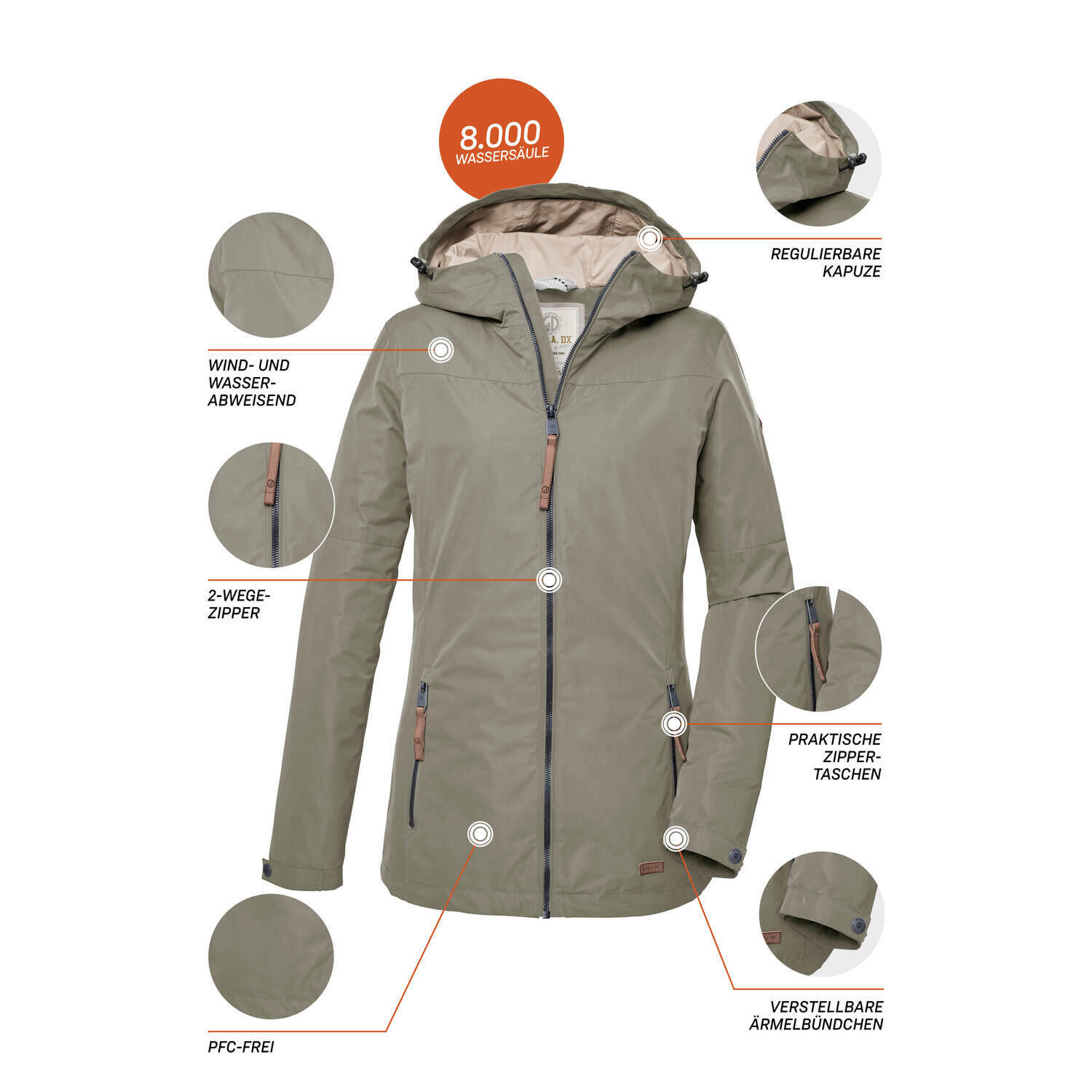 Jacke GS 18 6/6