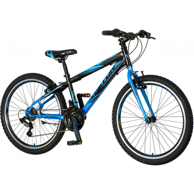 Explorer Fox 24 gyerek kerékpár  Fekete-Kék