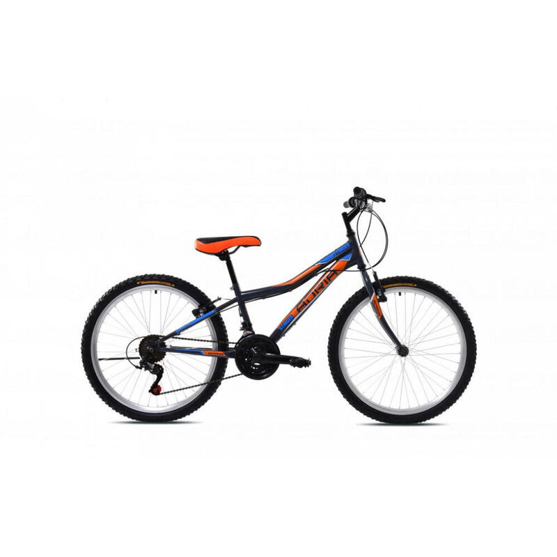 Capriolo Stinger 24" gyerek kerékpár Grafit-Narancs