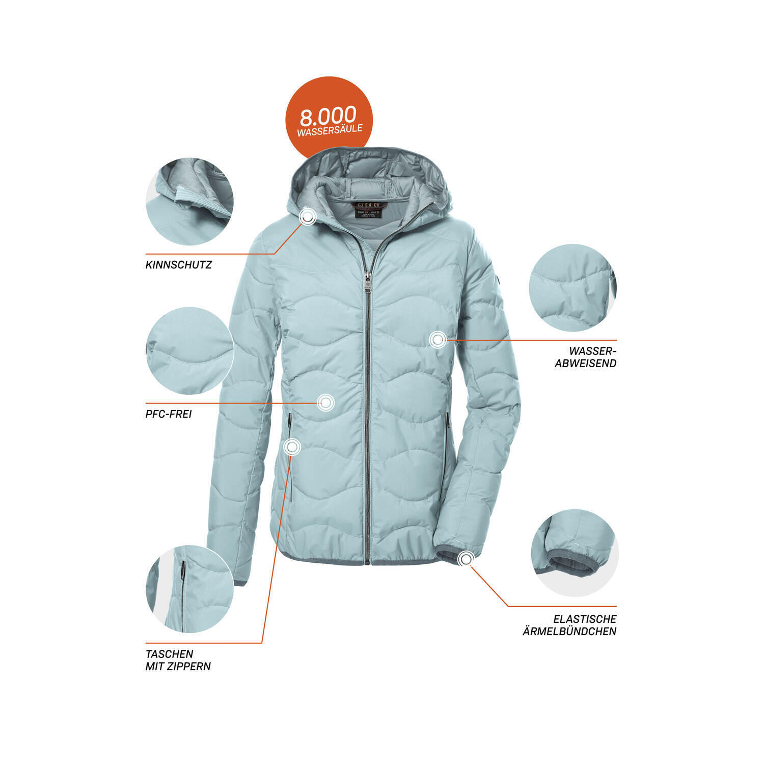 Damen Steppjacke GW 21 6/6